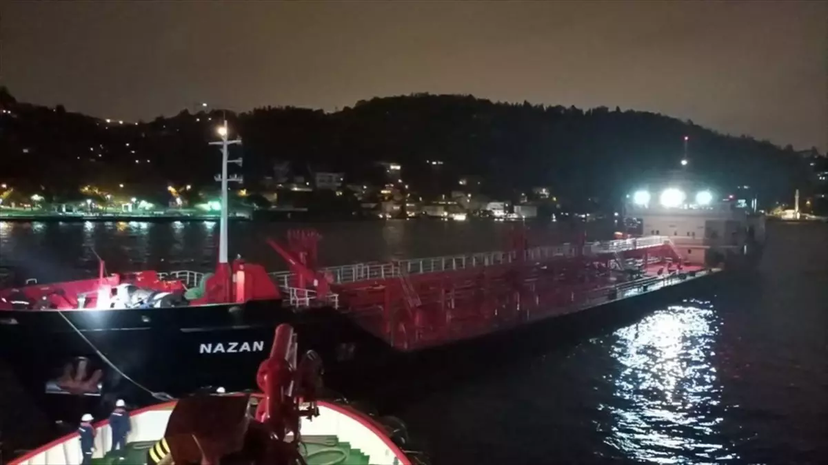 Boğaz’da Tanker Arızası, Gemi Trafiği Askıya Alındı