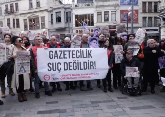 Eylemde ‘Gazetecilik Suç Değildir’ Mesajı