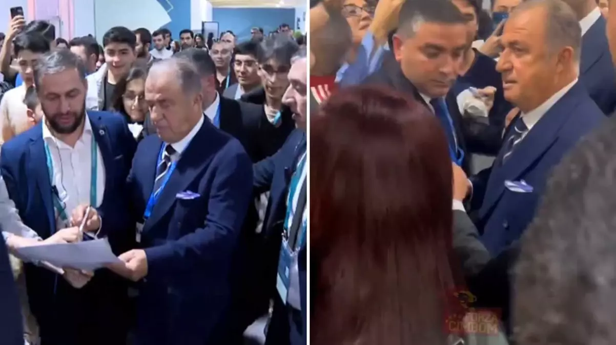 Fatih Terim’e Azerbaycan’da adım attırmadılar