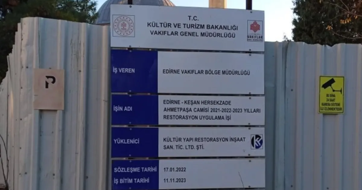 2023 Kasım’ında bitecekti! Edirne Keşan’da halen bitecek!