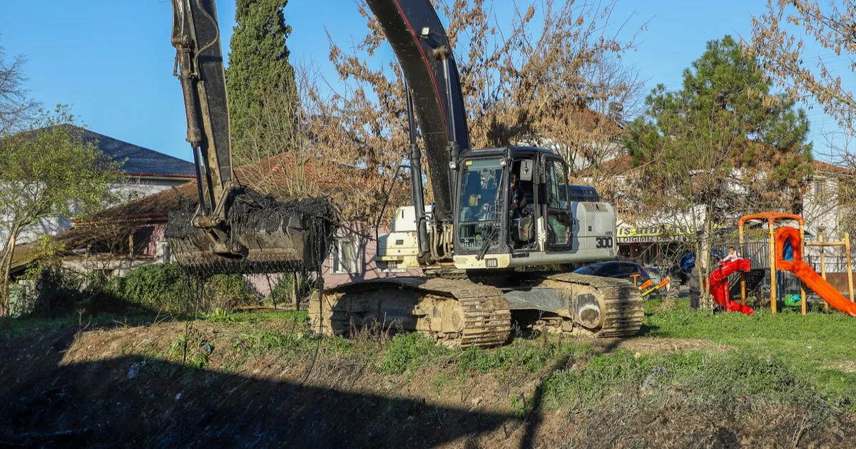 Akçakamış Deresi’nde ıslah çalışmaları tamamlandı