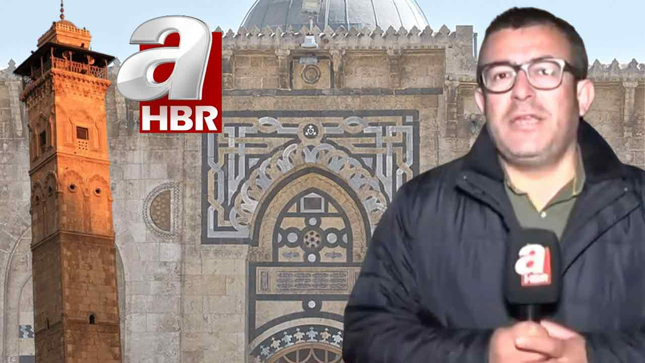 Akıllara Erdoğan’ın sözleri geldi: A Haber Emevi Camii’ne girdi