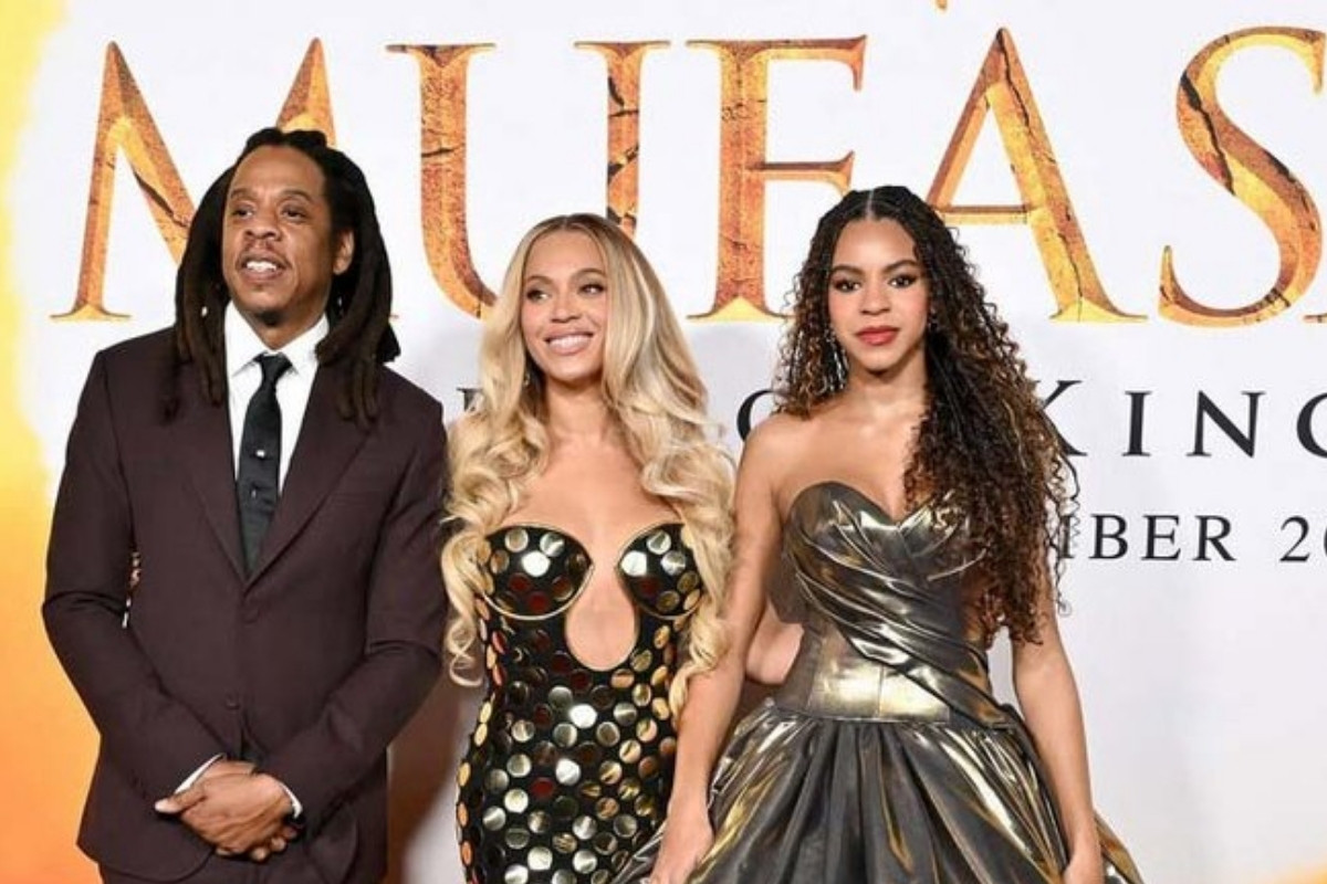 Beyonce ve Jay-Z’nin kızları Blue Ivy Carter, Mufasa: Aslan Kral galasında poz verdi