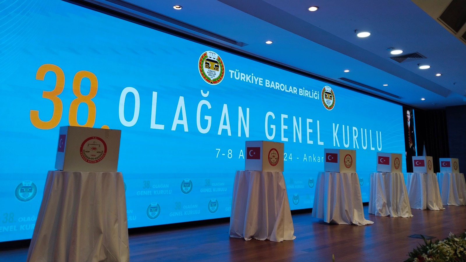 TBB Genel Kurulu’nda, başkanlık ve yönetim kurulu seçimi için oy kullanma işlemi başladı