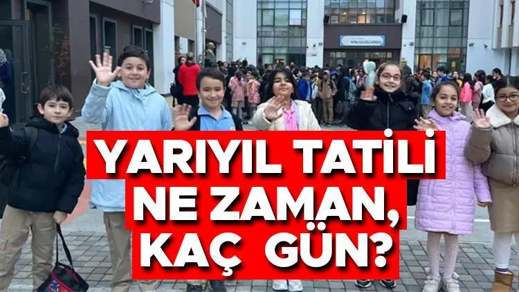 Yarıyıl (On beş) tatili ne zaman 2025, ayın kaçında başlıyor ve bitiyor? Sömestr tatiline ne kadar, kaç gün kaldı? İşte MEB 2024-2025 takvim bilgisi