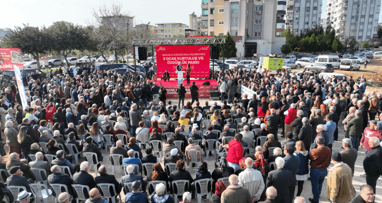 5 Ocak Kurtuluş ve Özgürlük Parkı’nın temeli atıldı