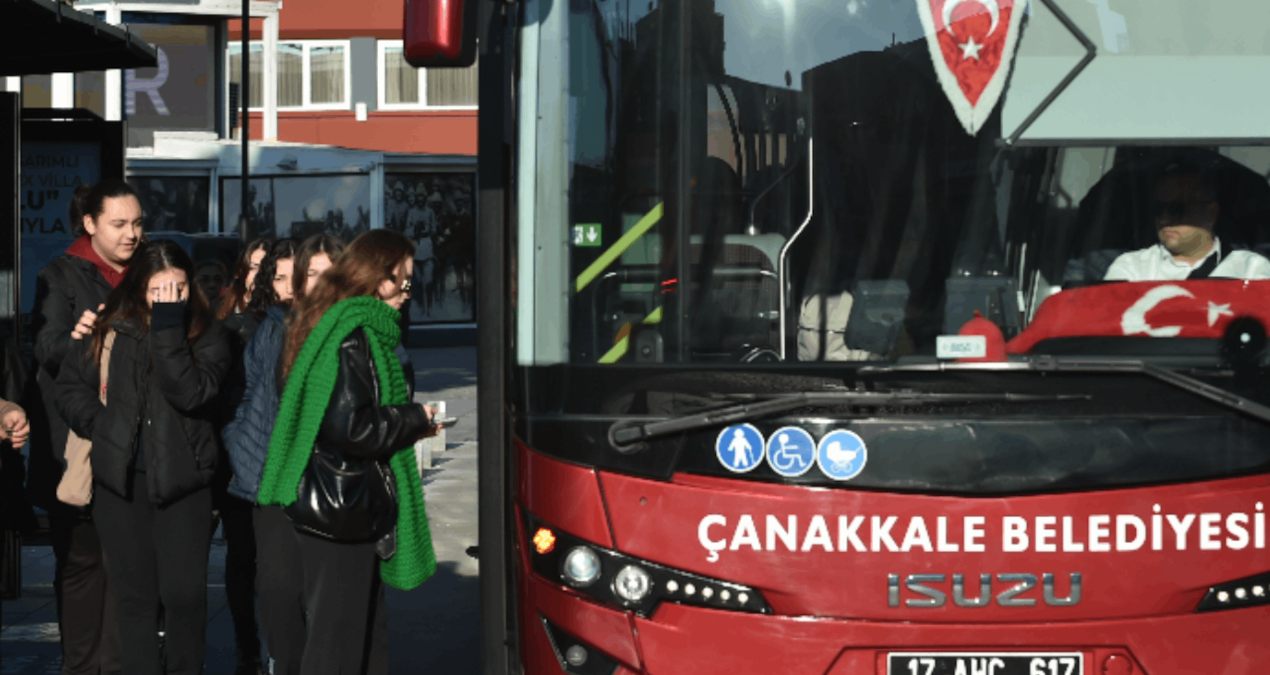 Çanakkale’de toplu ulaşımda yeni uygulama başlıyor