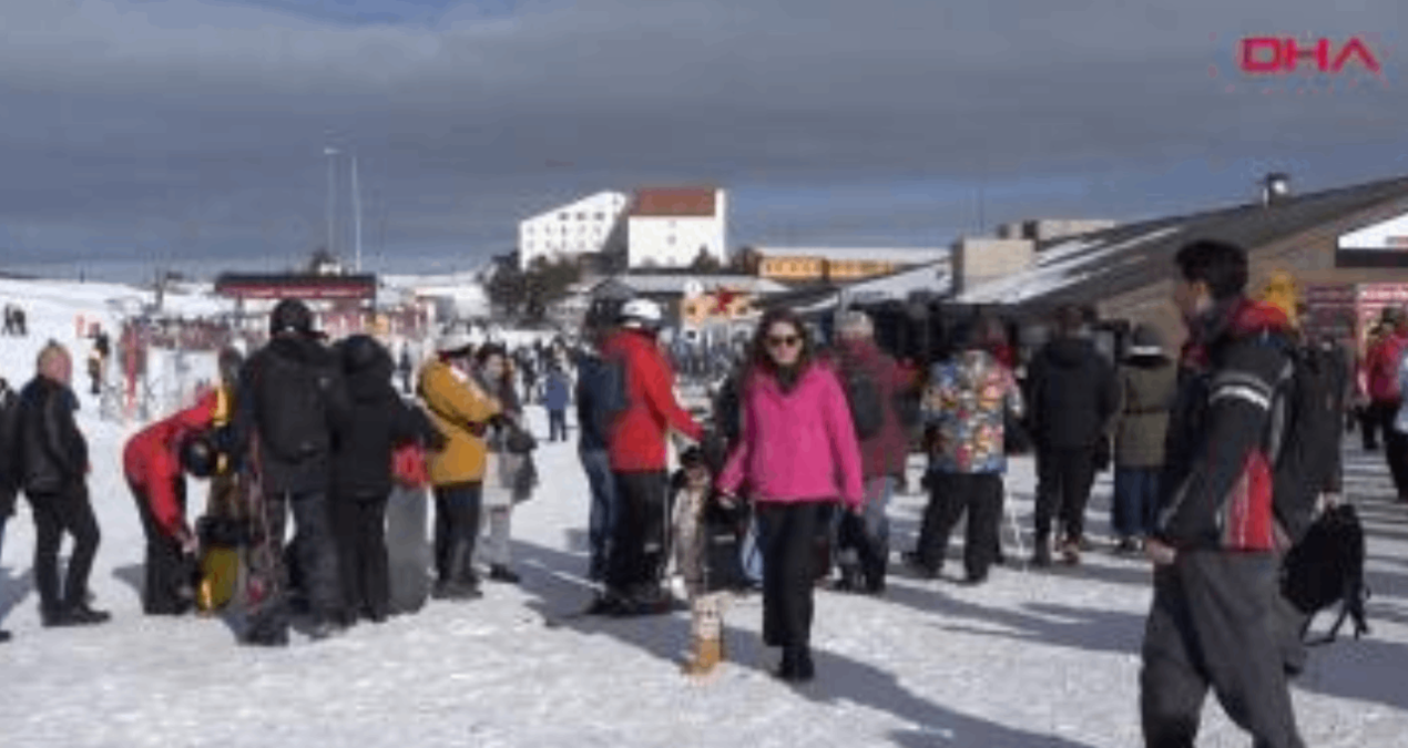 Erciyes’te, doluluk oranı yüzde 80’e ulaştı