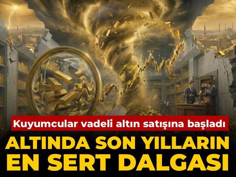 Altında son yılların en sert dalgası: Kuyumcular vadeli altın satışına başladı