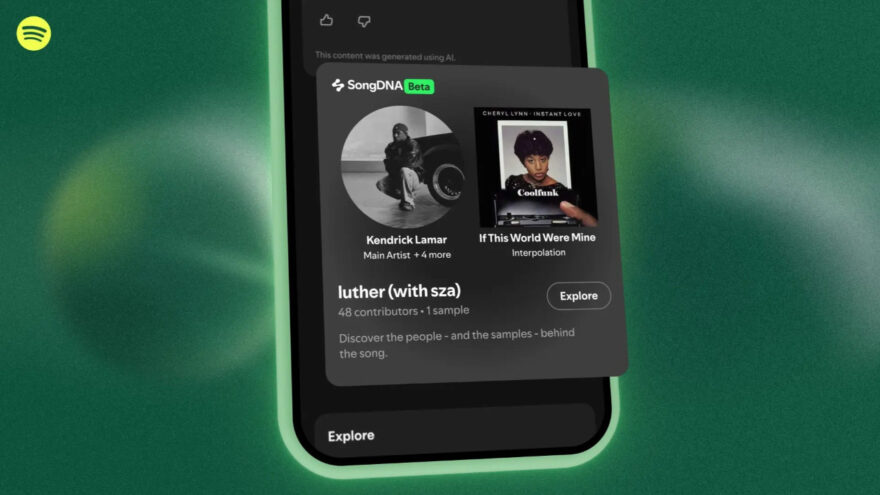 Spotify artık sadece çalmıyor, anlatıyor: SongDNA özelliği