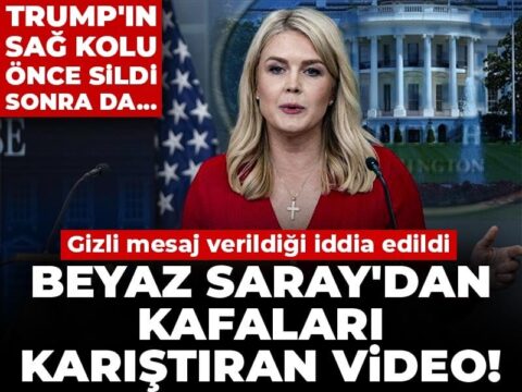 Beyaz Saray’dan kafaları karıştıran video! Gizli mesaj verildiği iddia edildi