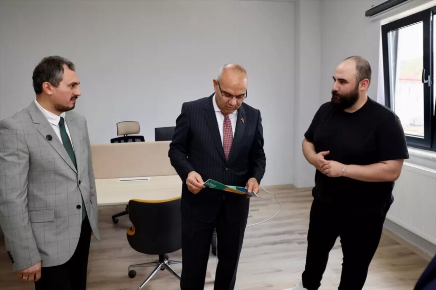 Giresun Valisi Teknopark’ı Ziyaret Etti