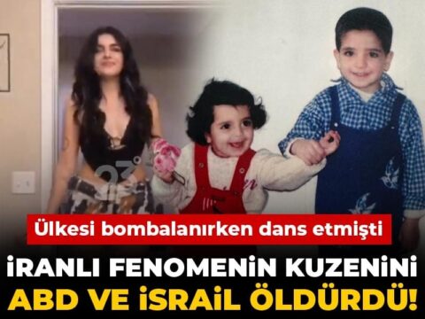 İranlı fenomenin kuzenini ABD ve İsrail öldürdü! Ülkesi bombalanırken dans etmişti