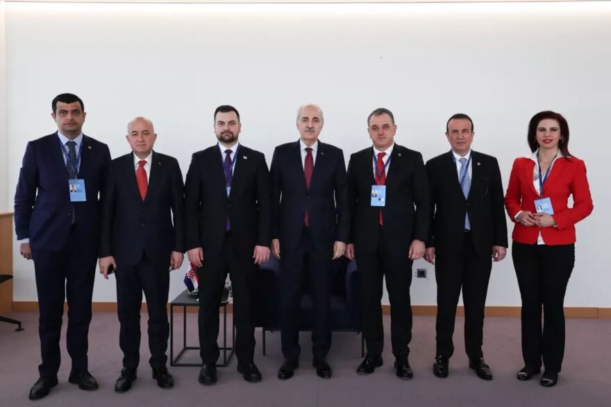 Kurtulmuş Hırvatistan’da Hodzic ile Görüştü