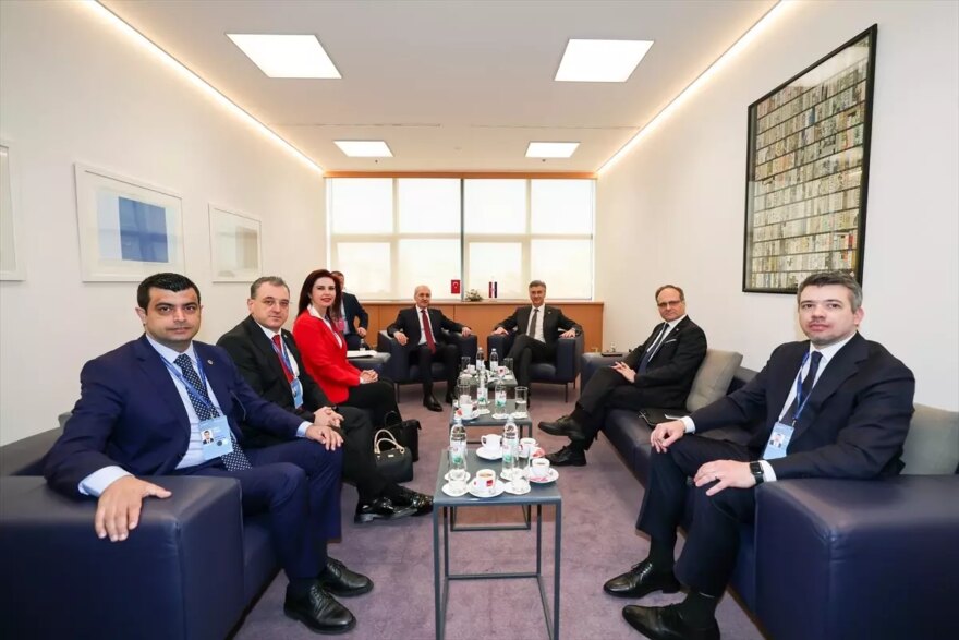 Kurtulmuş ve Plenkovic Zagreb’de Görüştü