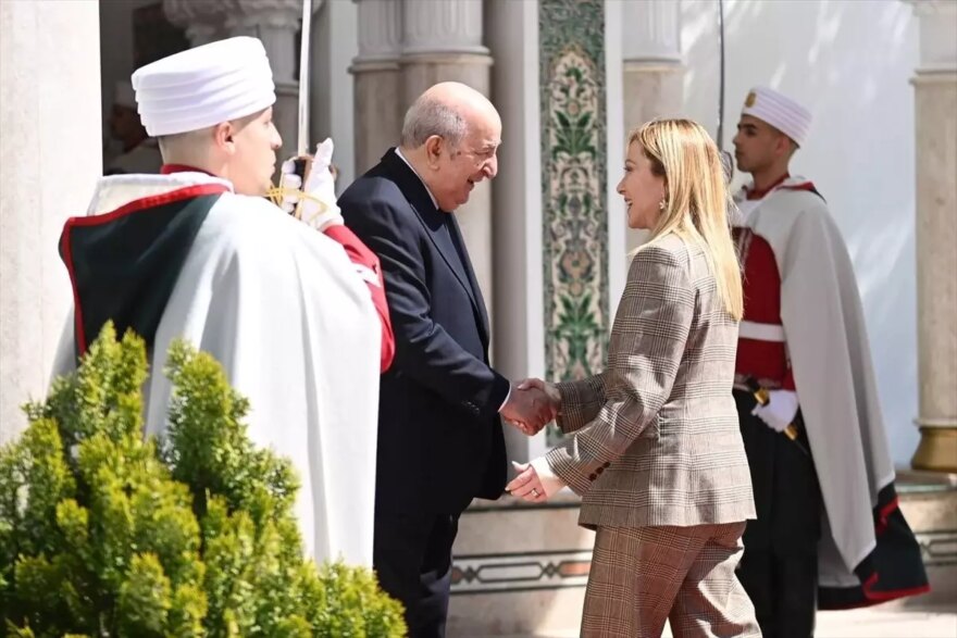 Tebbun ve Meloni’den Doğal Gaz Görüşmeleri