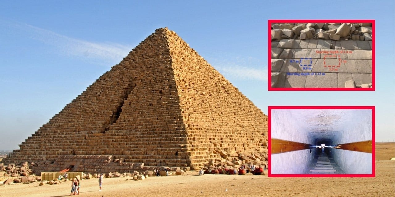 4 bin 500 yıllık Mikerinos Piramidi’nde yeni bir geçit keşfedildi