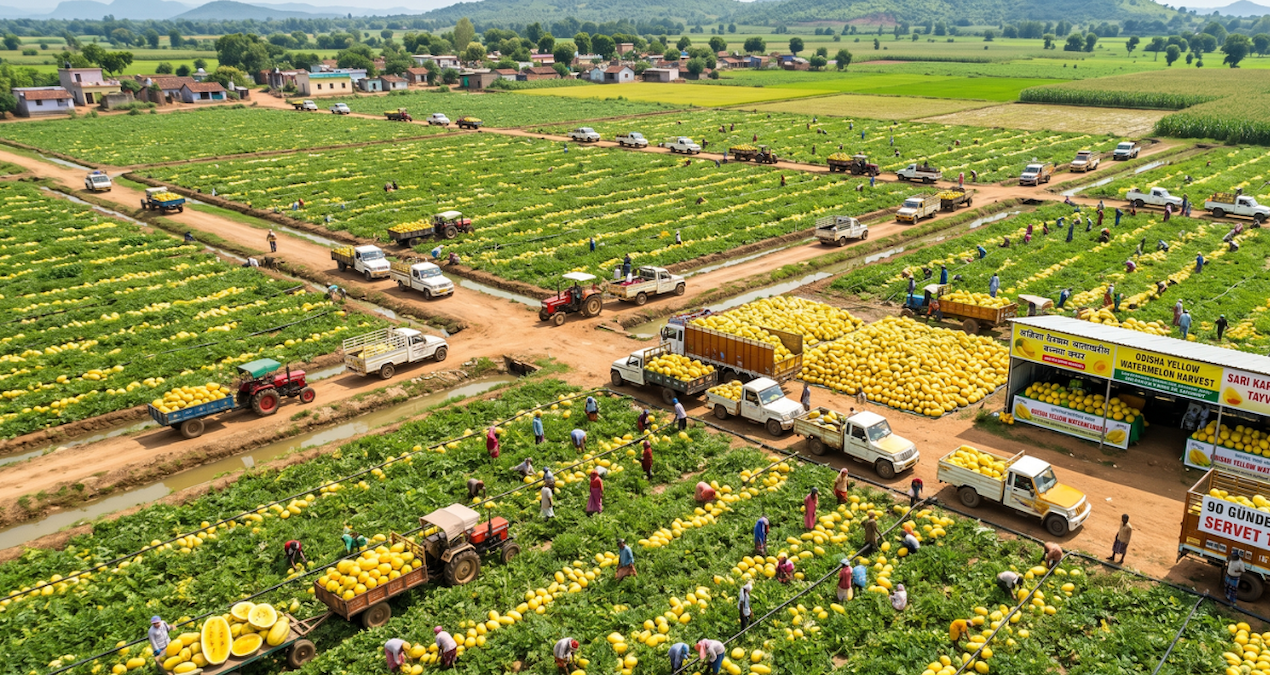 90 günde hasat değil servet topladılar: Tarlasına eken 1 ayda evini, arabasını alıyor