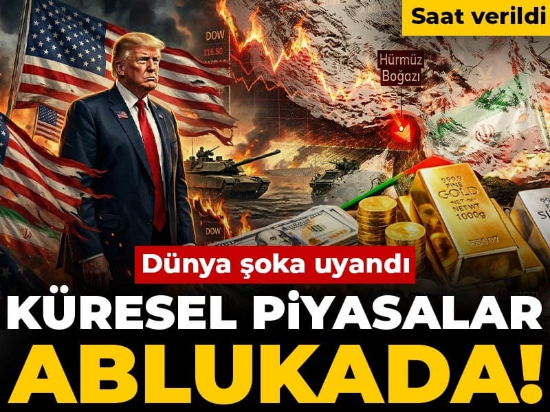 Dünya şoka uyandı: Küresel piyasalar ablukada! Saat verildi