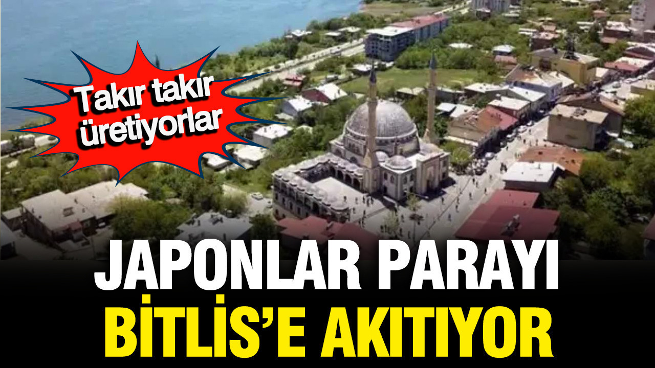 Japonlar tüm parayı Bitlis’e akıtıyor… İşte sebebi