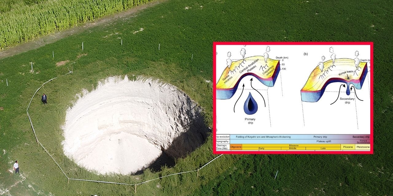 Konya’nın altında yer kabuğu “damlıyor”