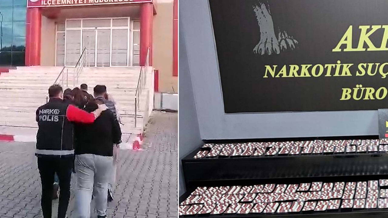 Manisa’da binlerce sentetik hap ele geçirildi: 4 kişi tutuklandı
