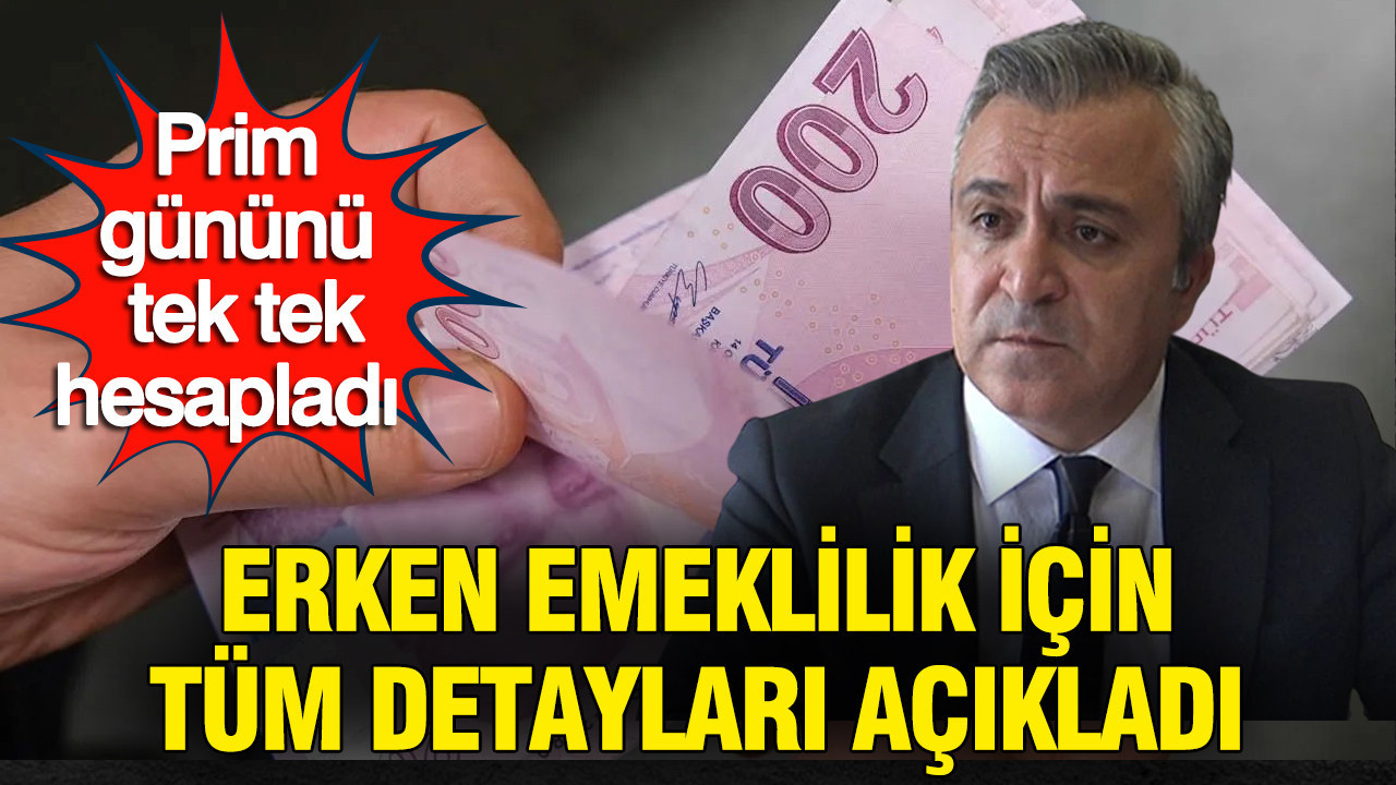 SGK uzmanı Özgür Erdursun erken emeklilik için prim gününe gelen yeni düzenlemeyi tek tek açıkladı