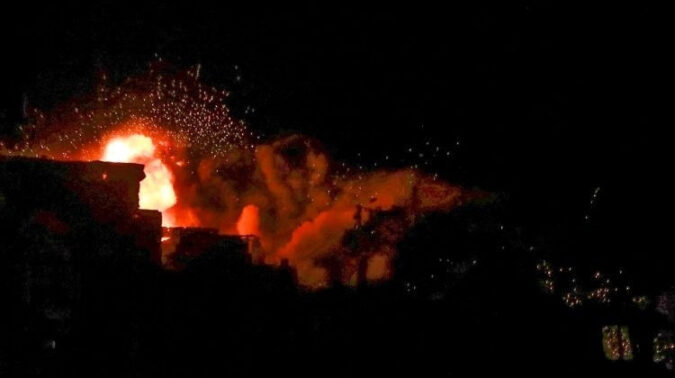 İsrail savaş uçakları Şati Mülteci Kampı’nı hedef aldı