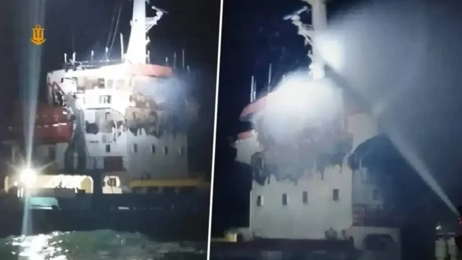 “Karadeniz’de Rus İHA’sı Türk gemisini hedef aldı” iddiası: İki denizci yaralı