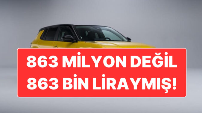 Otomobil Firmasına 863 Milyon Lira Ceza Kesildi İddiası Gerçek Değilmiş: Ce863 za 863 Bin 589 Liraymış!
