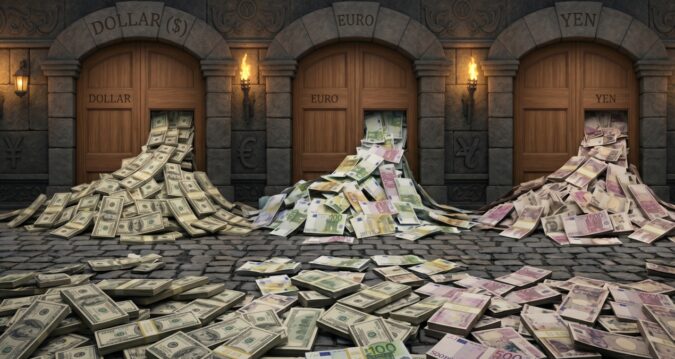 Paranın sahipleri dolardan kaçıp yeni rotasını seçti