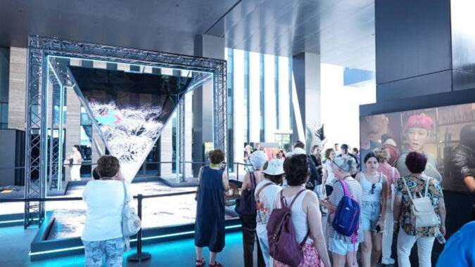 6. İstanbul Dijital Sanat Festivali AKM’de sona erdi: “Ada” ilgi odağı oldu