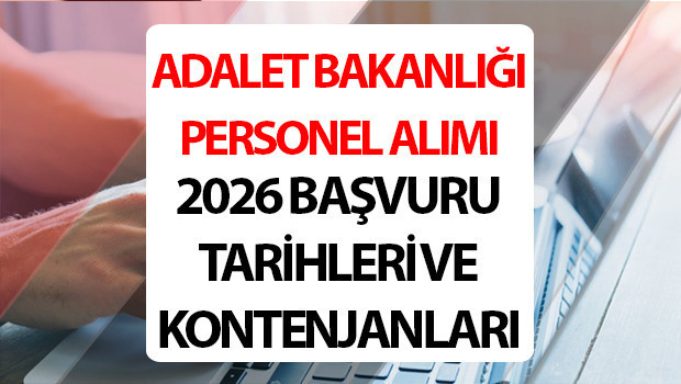 ADALET BAKANLIĞI PERSONEL ALIMI 2026 BAŞVURU DETAYLARI VE KONTENJANLARI|| Adalet Bakanlığı 15 bin personel alımı ne zaman, başvurular nereden yapılır?