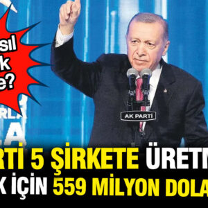 AK Parti 5 şirkete üretmediği elektrik için 559 milyon dolar teşvik verdi