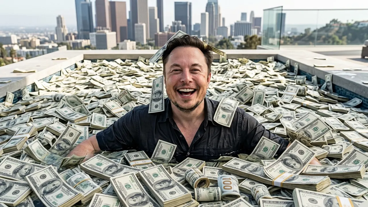 Tarihi rekor: Elon Musk trilyoner kulübünü tek başına açtı