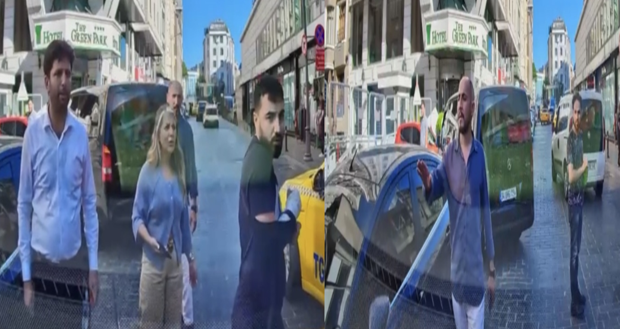 ‘Boksörüm çeneni kırarım’ diyen maganda yalancı çıktı