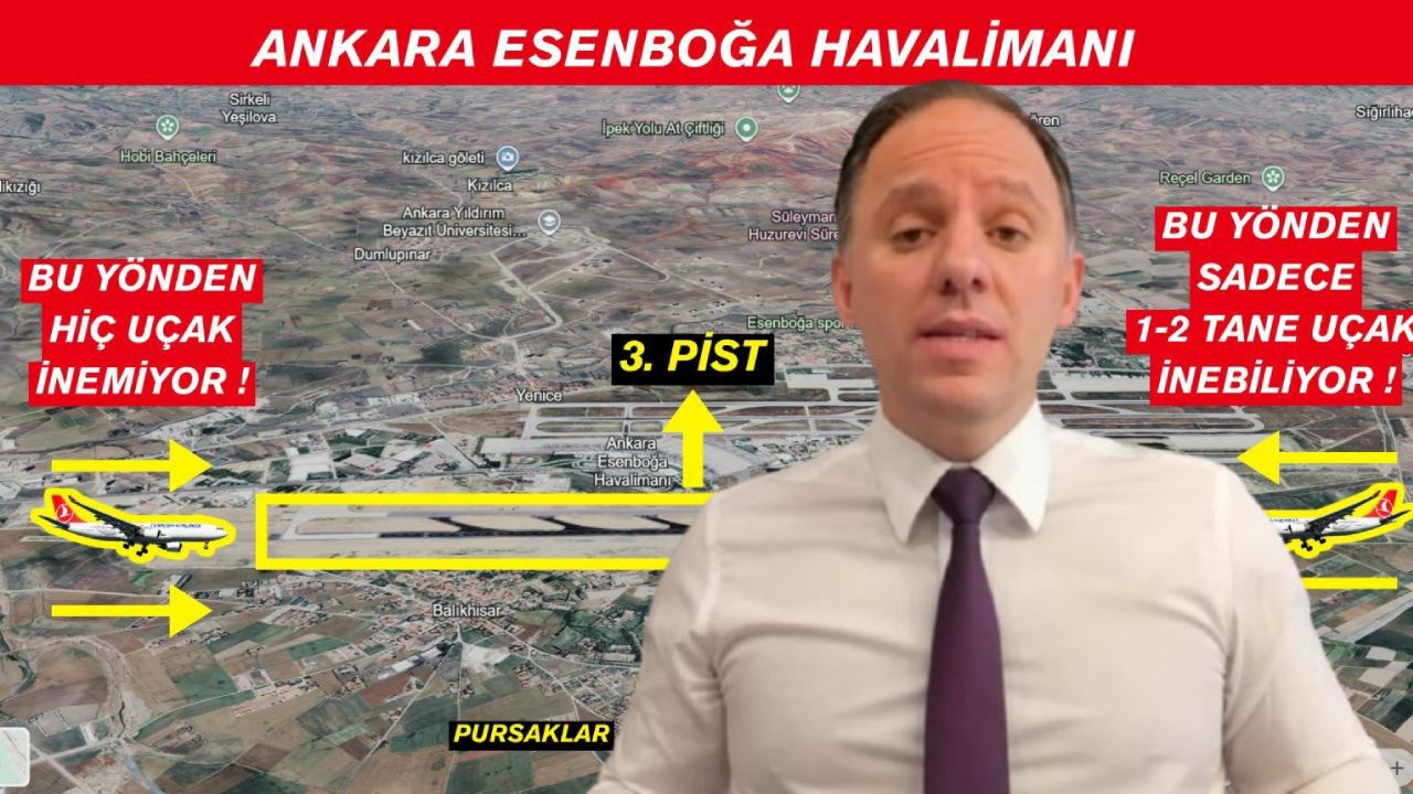 CHP’li vekil’den Esenboğa havalimanı için ‘faciaya davetiye’ uyarısı: ‘Vebali büyük olur, altında kalırsınız!’