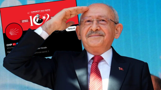 CHP’nin X hesabı da Kemal Kılıçdaroğlu yönetimine geçti