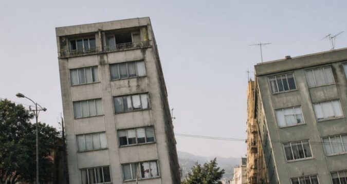 Dev şehir kendi kendini yutmaya başladı