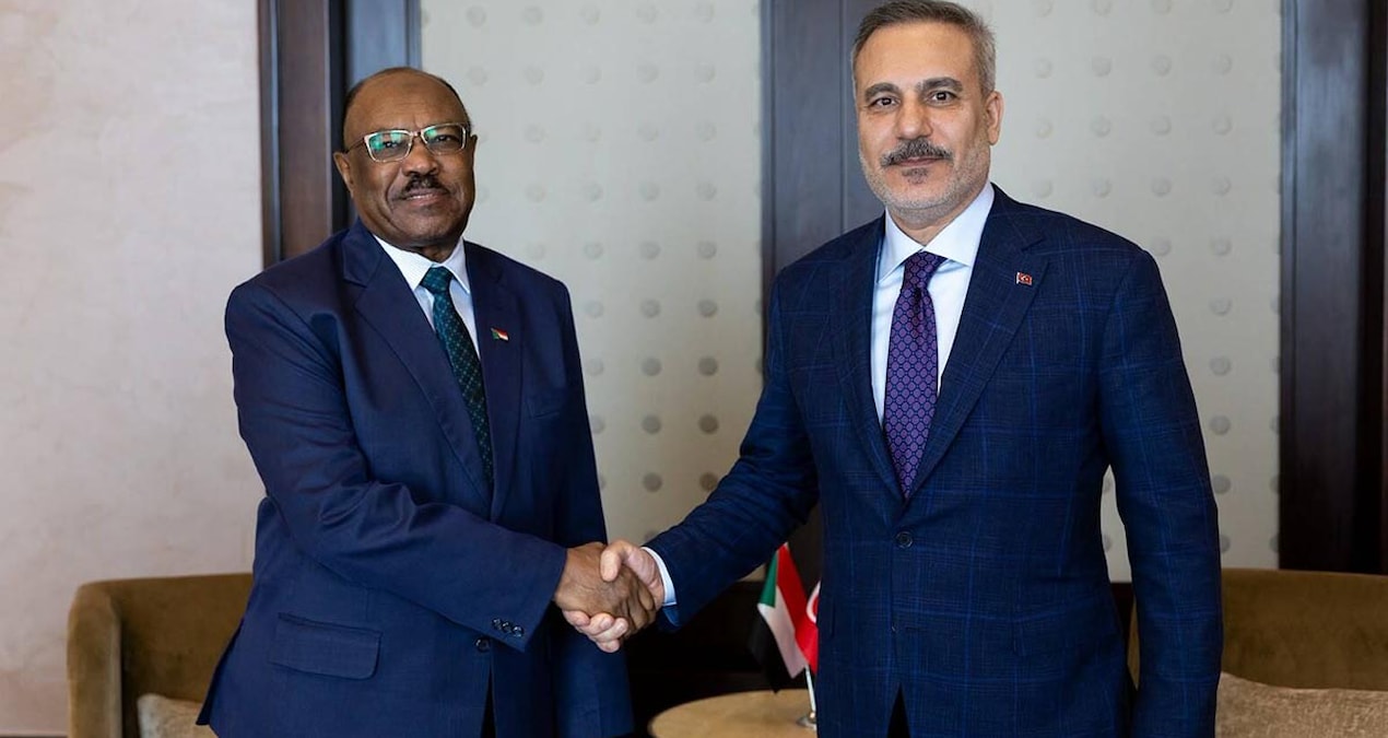 Dışişleri Bakanı Fidan, Sudan Dışişleri Bakanı Salem ile görüştü