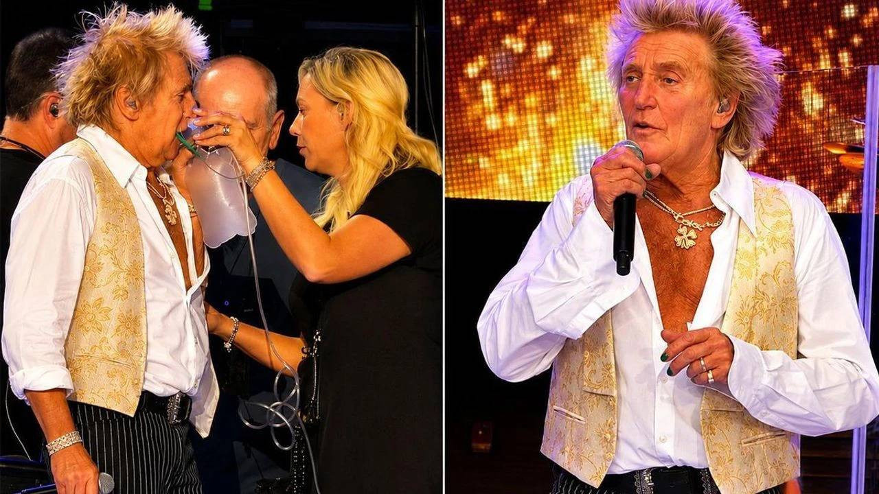 Efsane sanatçı sahnede fenalaştı! Oksijen desteğiyle konserini tamamladı