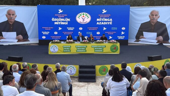 İki kez ertelenmişti: Dört ilde Öcalan’a ‘özgürlük’ mitingi düzenlenecek