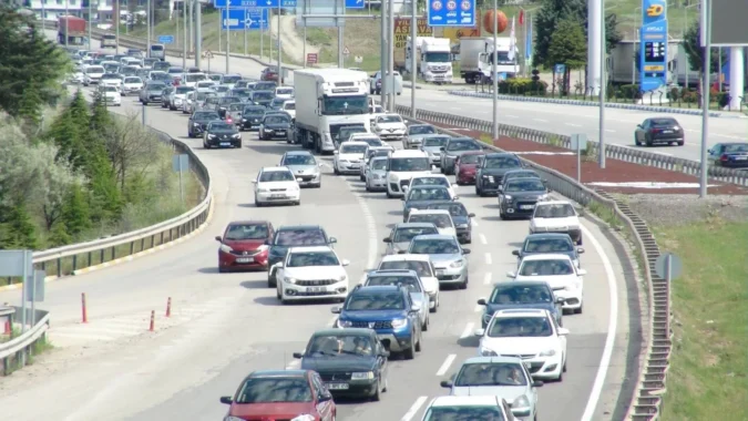 ‘Kilit kavşak’ Kırıkkale’den bayram tatilinde 1,5 milyon araç geçti