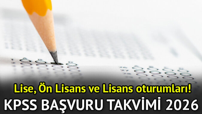 KPSS BAŞVURUSU 2026 NE ZAMAN ALINACAK? KPSS Lise (Ortaöğretim), Ön Lisans ve Lisans başvuru tarihi belli oldu mu, sınav ne zaman yapılacak?