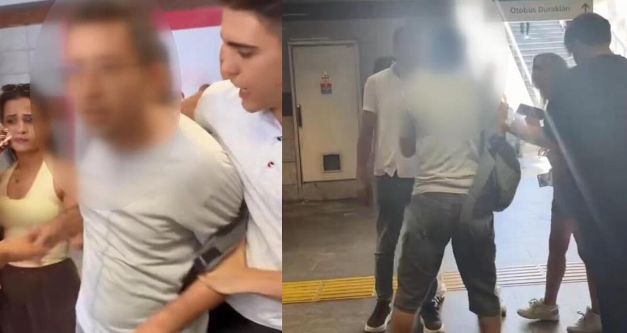 Metrobüsteki kadının fotoğrafını gizlice çeken kişiye vatandaş müdahalesi