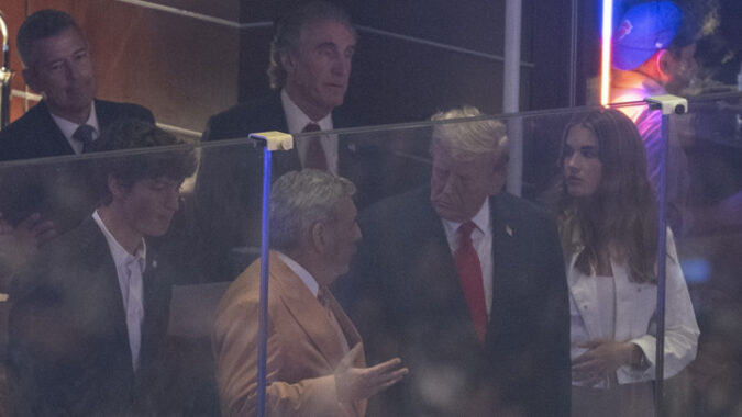 New York’taki NBA final maçında Trump’a şok! Seyirciler tarafından uzun süre yuhalandı