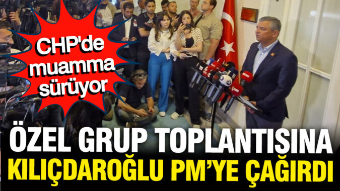 Özgür Özel: Salı günü grup toplantısında ben konuşacağım