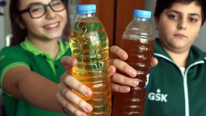 Samsun’da sıfır atık seferberliği: Öğrenciler 2,1 ton bitkisel atık yağı geri dönüşüme kazandırdı
