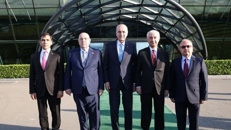 TBMM Başkanı Kurtulmuş ve beraberindeki heyet Azerbaycan’da