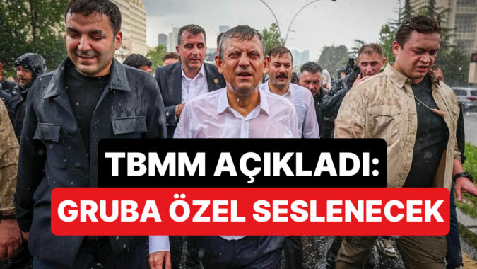TBMM Yarının Programını Duyurdu: Programa CHP’nin Grup Toplantısı da Eklendi